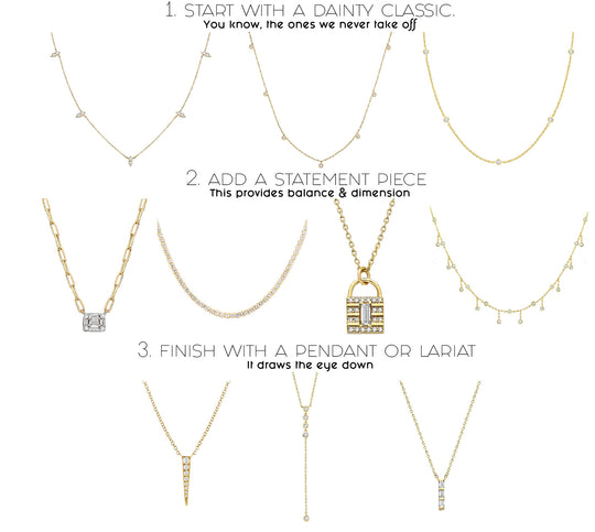 NECKLACE LAYERING 101