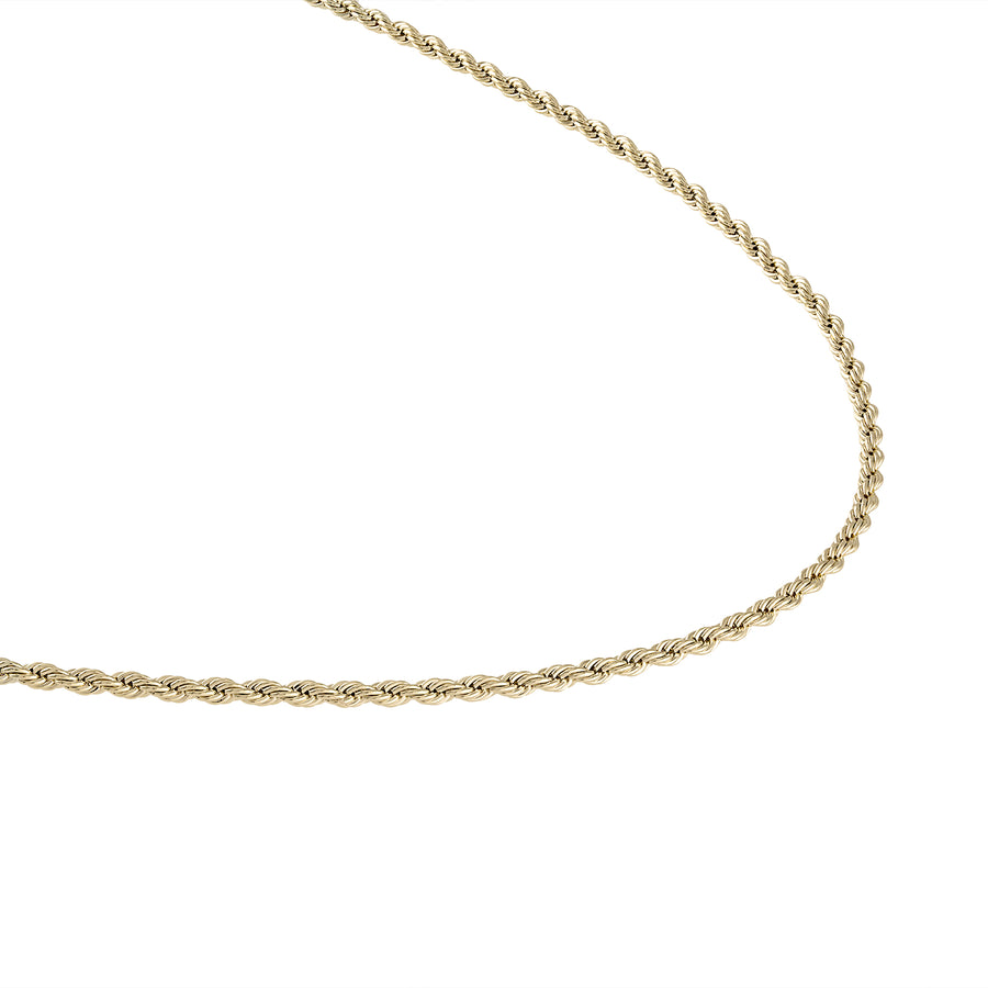 Vermeil Rope Chain Necklace