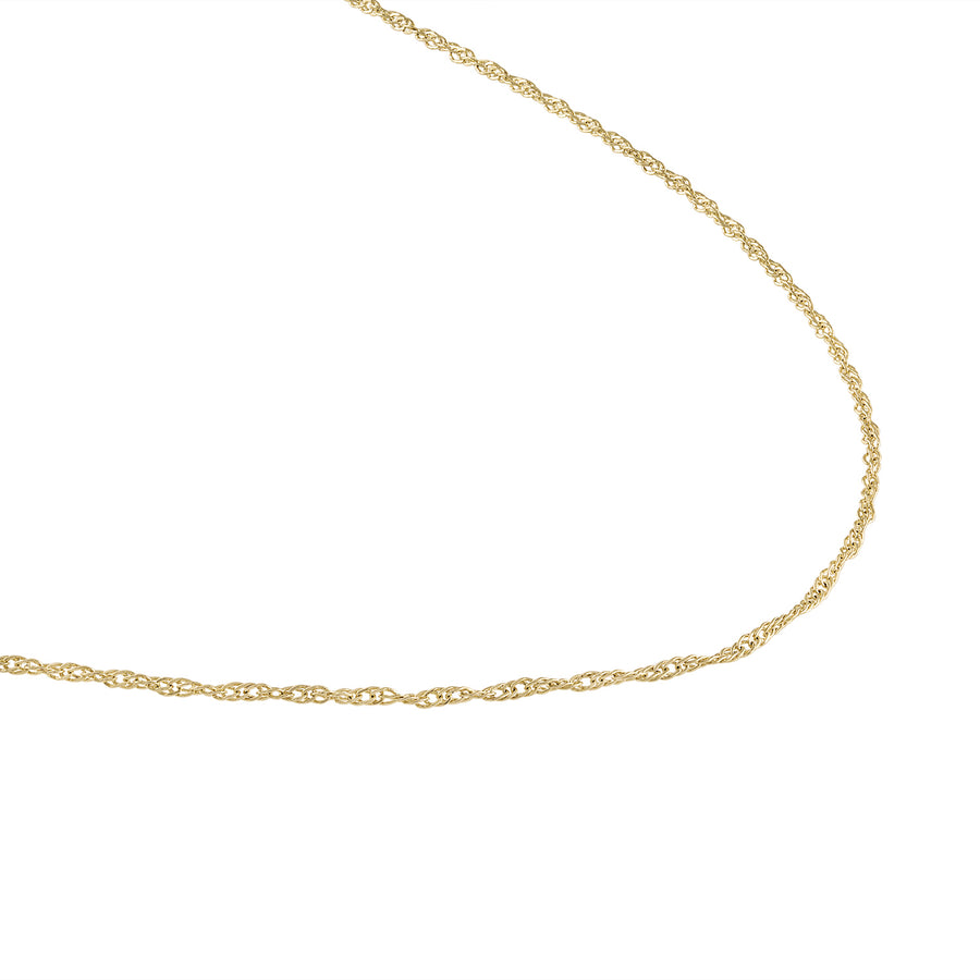 Shimmering Twist Layering Necklace