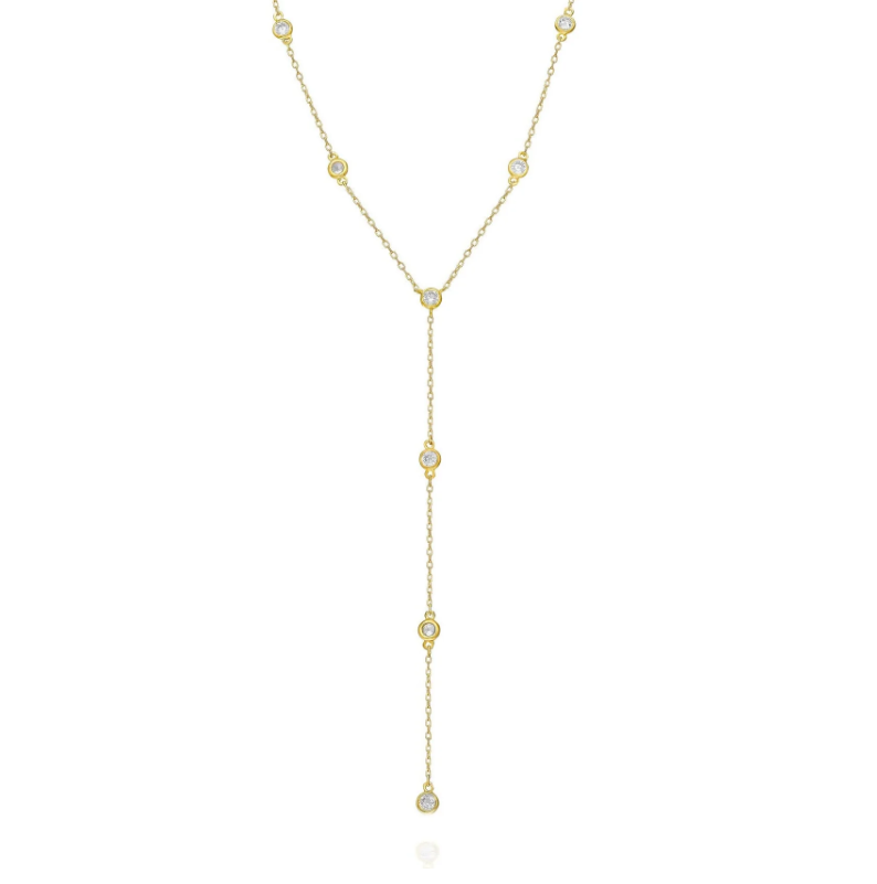 Fine Diamonds By The Yard Lariat Necklace