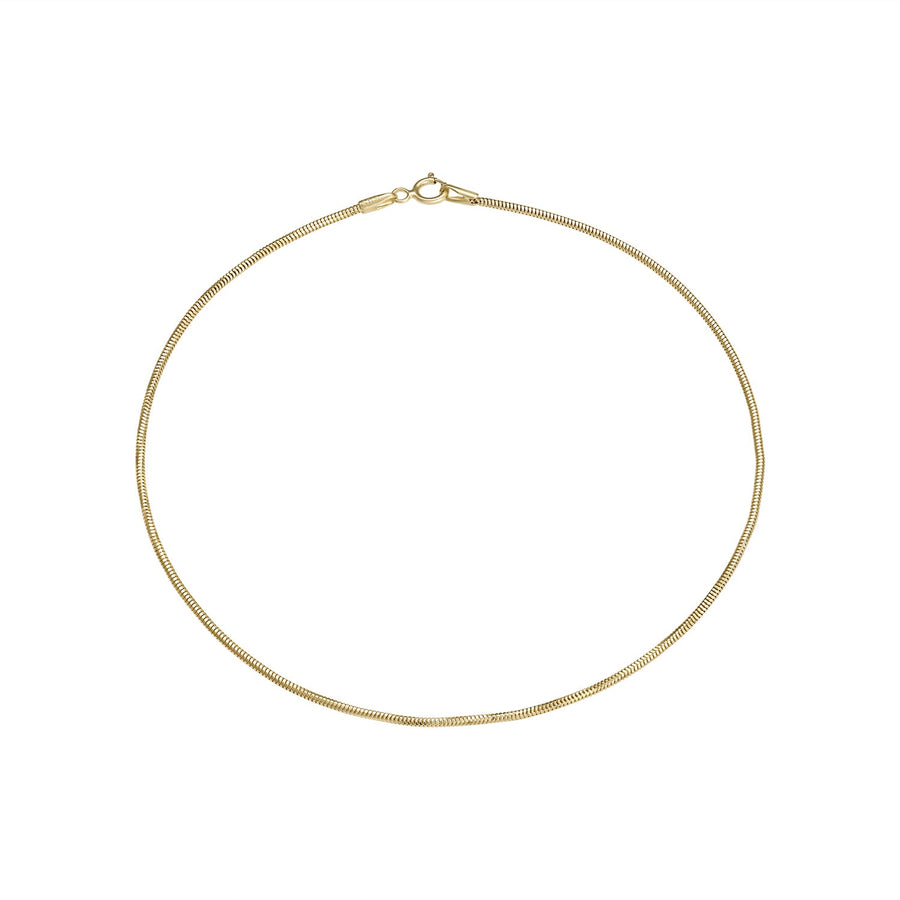 IN STOCK Fine Gold Naked Chain Anklet